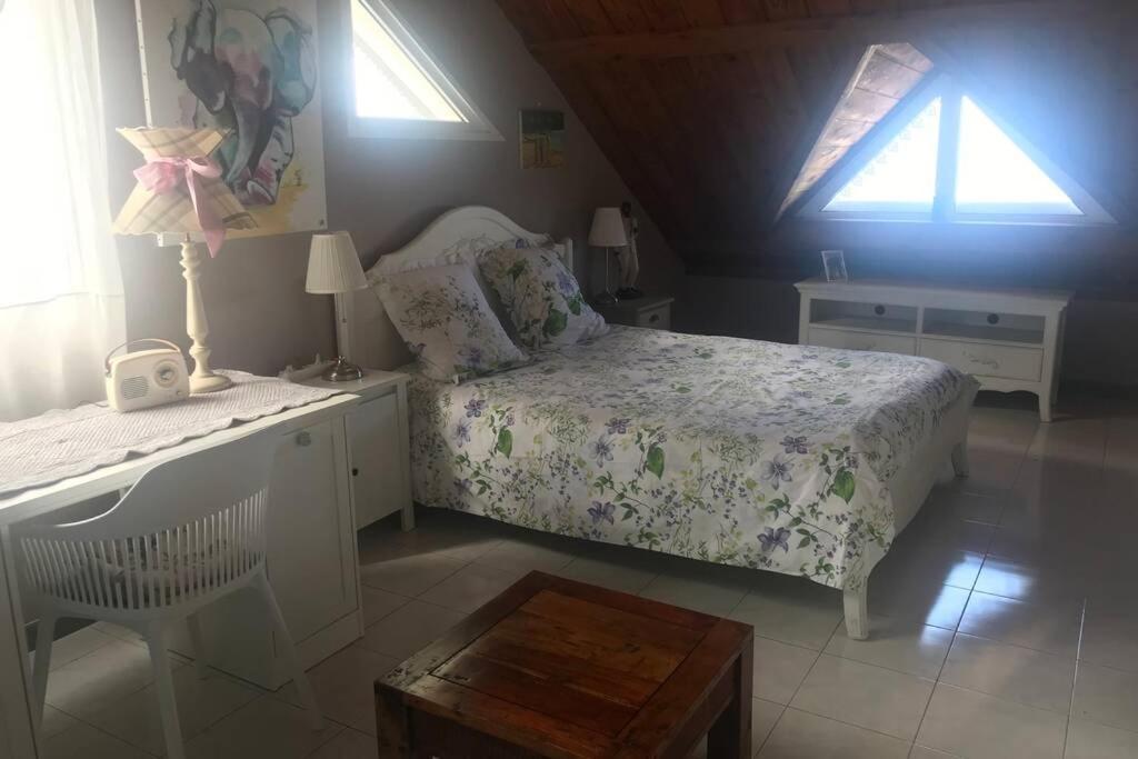 St Leu -Villa D'Artiste, Superbe Vue Mer, Piscine Chauffee Saint-Leu Exteriér fotografie