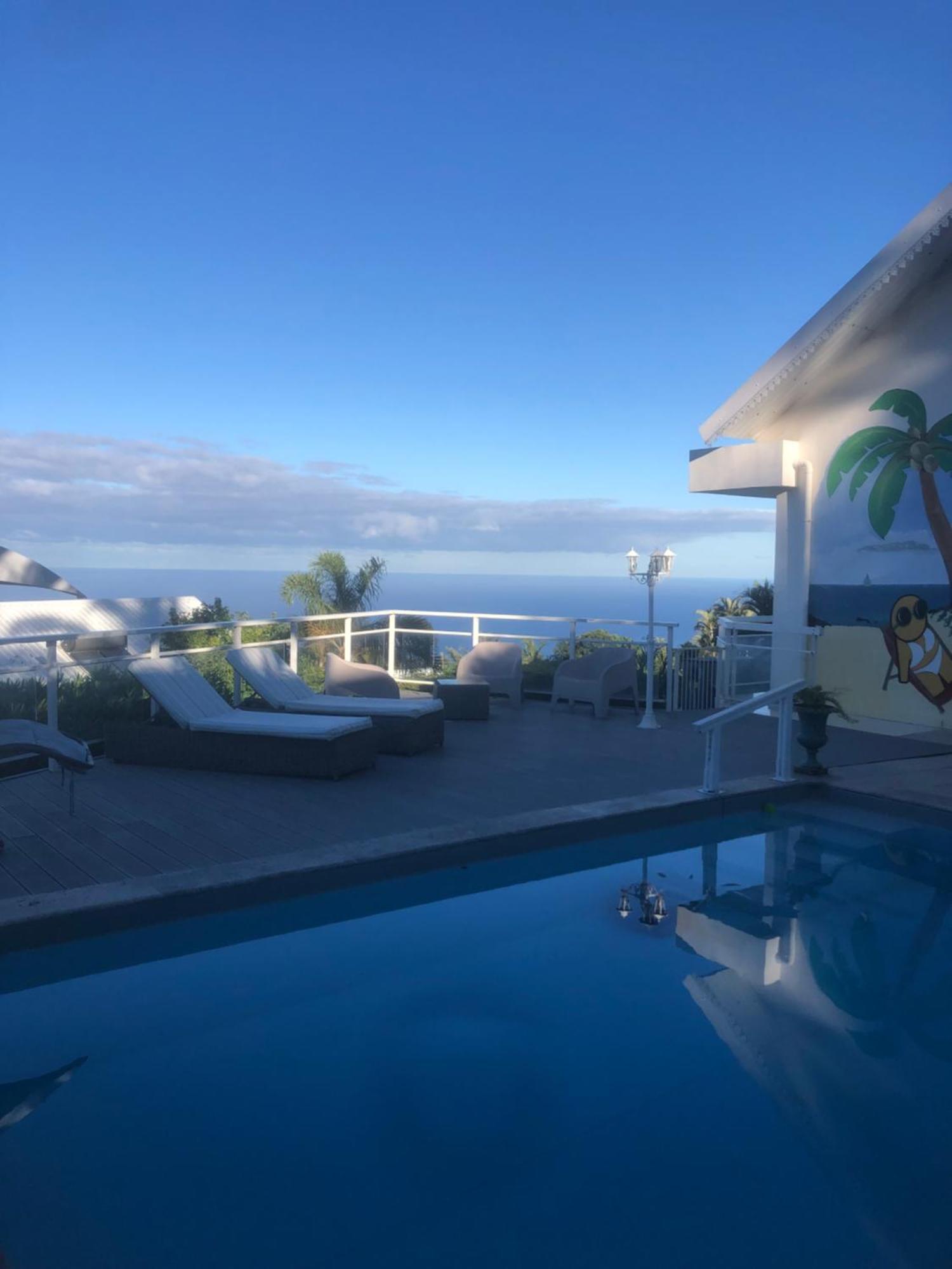 St Leu -Villa D'Artiste, Superbe Vue Mer, Piscine Chauffee Saint-Leu Exteriér fotografie